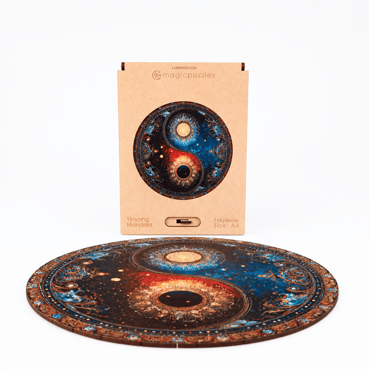 Yinyang Mandala Puzzle - Lubiwood UK